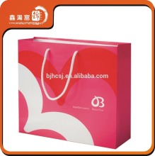 Factory OEM new style printed packing paper bag