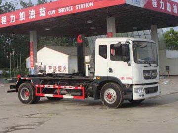 DONGFENG 10CBM Hooking Lift Garbage Truck Dumping Type