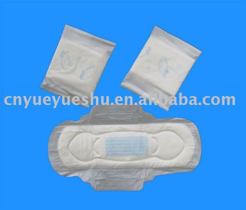 blue incored sanitary pads with regular thick