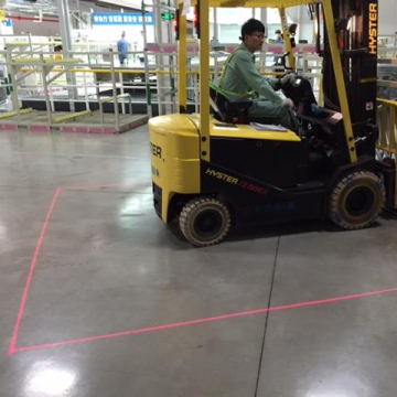Danger Area Warning Line: Forklift Laser Warning Light - Factory Price (Red/Green)
