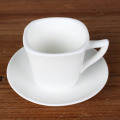 Magnesia square 3 oz cup and saucer