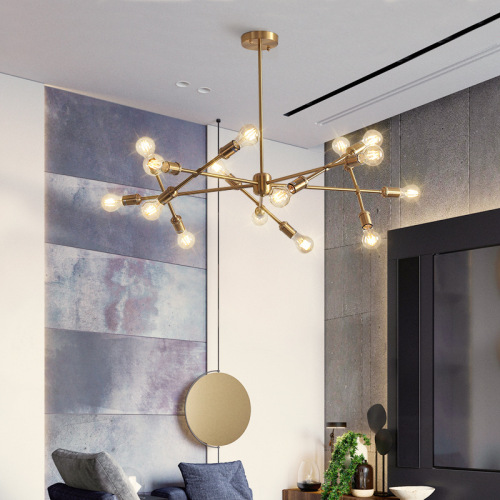 LEDER Large Metal Pendant Lights