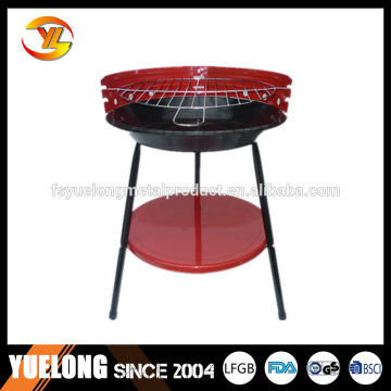 14'' Charcoal Barbeque Grill, Simple Indoor Charcoal Barbeque Grill, Homemade Charcoal BBQ Grill