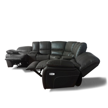 Hot Sale U Shaped Power Reclining Corner Sofa