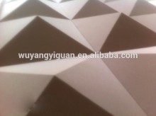 pyramidal fabric sound reflective materials