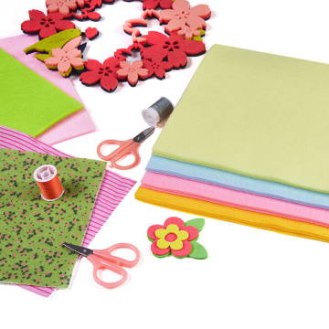 Factory Acrylic Needle Punched Non-Woven Felt Craft Set