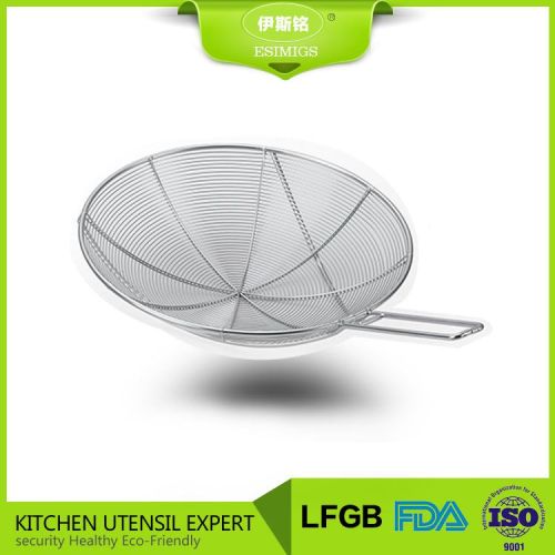 luxury fine cooking oil fine mesn stainless steel strainers