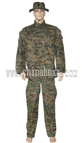 Digital camo Durable material wholesale military bdu uniform