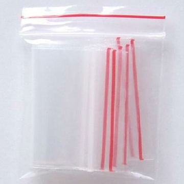 Resealable Ziplock Bags Caution Bag