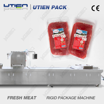 Vacuum meat packing machine