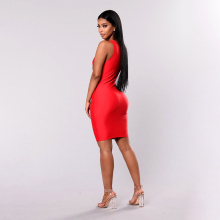 Latest fashion plus size evening wear women night one piece lady dress