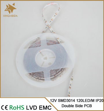 12V SMD 3014 120 LED/M disco flash led light