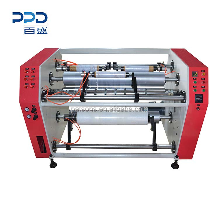 China Manufacture PVC Cling Film Slitting Rewinding Machine