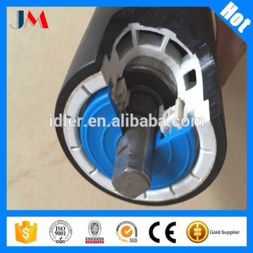 Anti corrosion HDPE Conveyor Carrying Roller for salt extraction conveyor