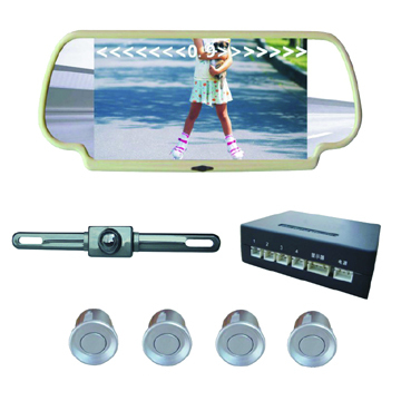Rearview Lcd Mirror With Parking System