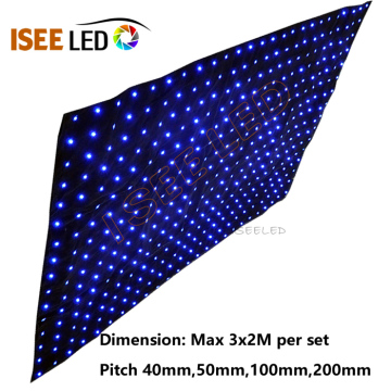 LED Stage Curtain Display Lights