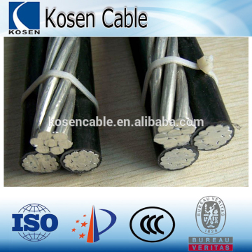 Periwinkle 4 AWG Triplex ABC Cable