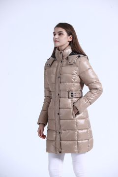 Newest woman winter coat with hood