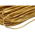 Online sell the gold metallic elastic cord