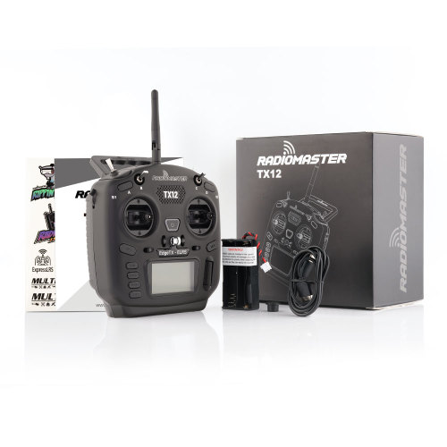 Radiomaster TX12 MKII Small Model Aircraft Remote Control Open Opentx Source System Camera Remote Control for Drone