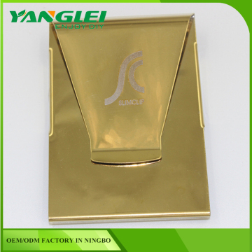 easy to use hinged money clip metal money clip