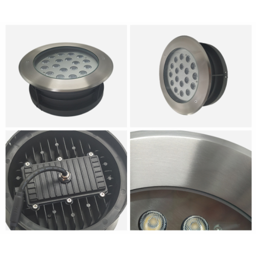 Waterproof LED underground light for lawn lighting