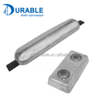 Cathodic Protection Zinc Anodes for Ships Hulls: Welding and Bolt Types