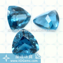high quanlity AAAAA grade trillion shape blue spinel gemstone sapphire