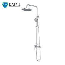 Shower systems with rain shower and handheld