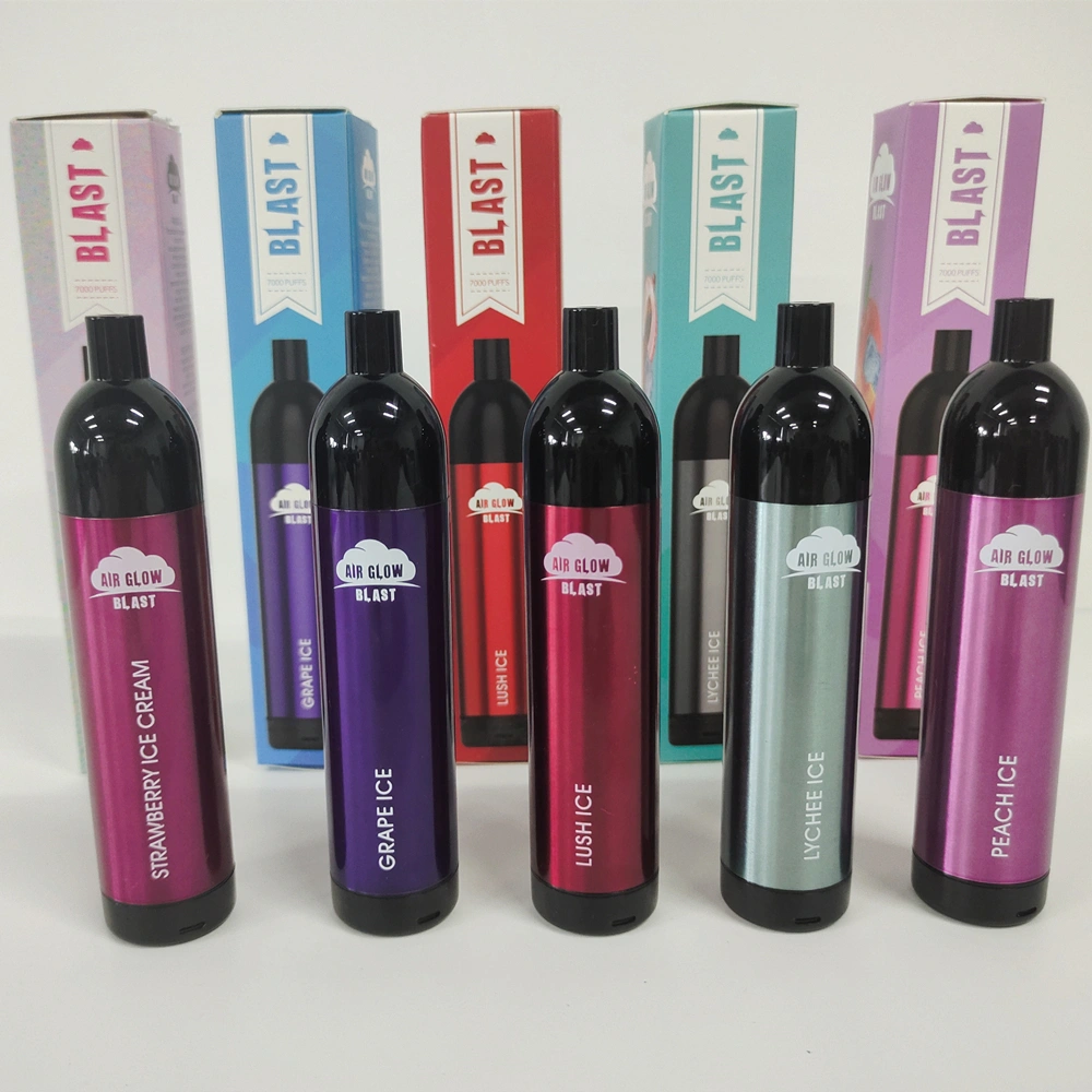 OEM Private Logo Glowing Vape Pen Rechargeable Vape 5 Colors