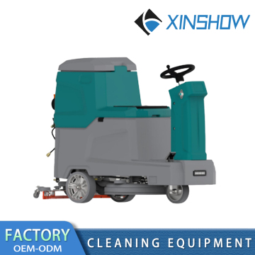Driving property sweeping machine