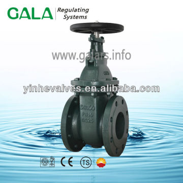 din gate valve