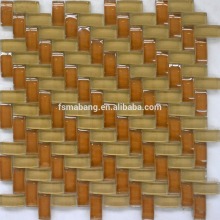 MBP6009 2015 new arch form crystal design glass mosaic tile