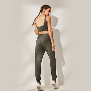 Ensembles assortis de pantalons de soutien-gorge de yoga pour femmes