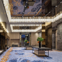 Unique Artistic Design Large Ceiling Banquet Hall Chandelier