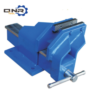 D1-VFF4 Fabricated Engineer Vise: Offset with Fixed Base Bench Vises