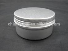 Balm Unique Aluminum Tin Canning Jars/Round silver 10g 15g