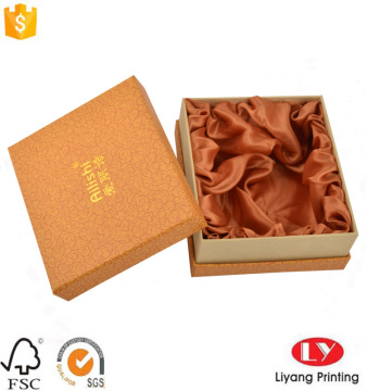 Printed belt cardboard packaging box with lid