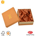 Printed belt cardboard packaging box with lid