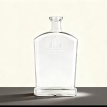 700ML Flint Glass Liquor Wine Bottle
