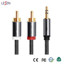 AUX Cable 3.5mm Stereo Plug to 2RCA