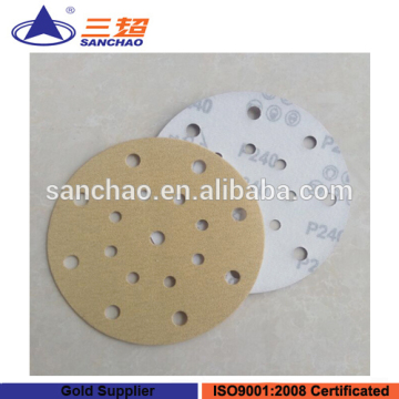 Hook and Loop Attachment Velcro Abrasive Disc