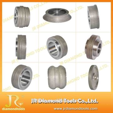 Electroplated Diamond dressing rollers for abrasive tools