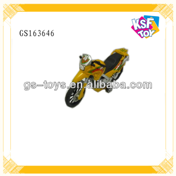 Cute Plastic Friction Motorcycle Toy For Kids