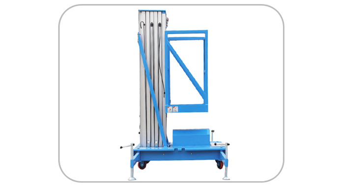 Al Alloy Mast Hydraulic Lift