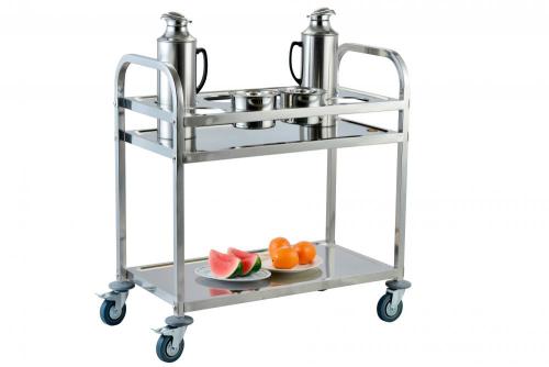 Catering Tools Stainless Steel Restaurant Collecting Trolley