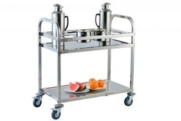 Catering Tools Stainless Steel Restaurant Collecting Trolley