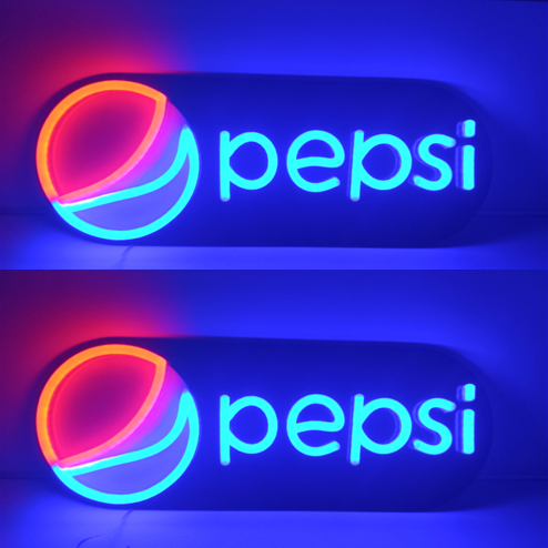 12V PEPSI neon signs