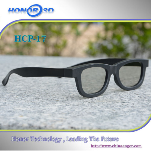 passive 3d glasses with circular polarized lens for cinema