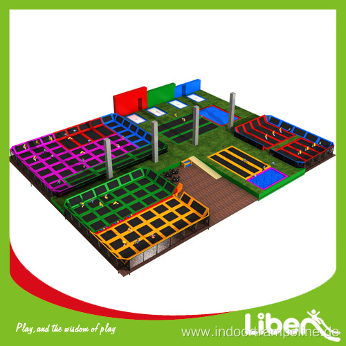 Big trampoline place for children